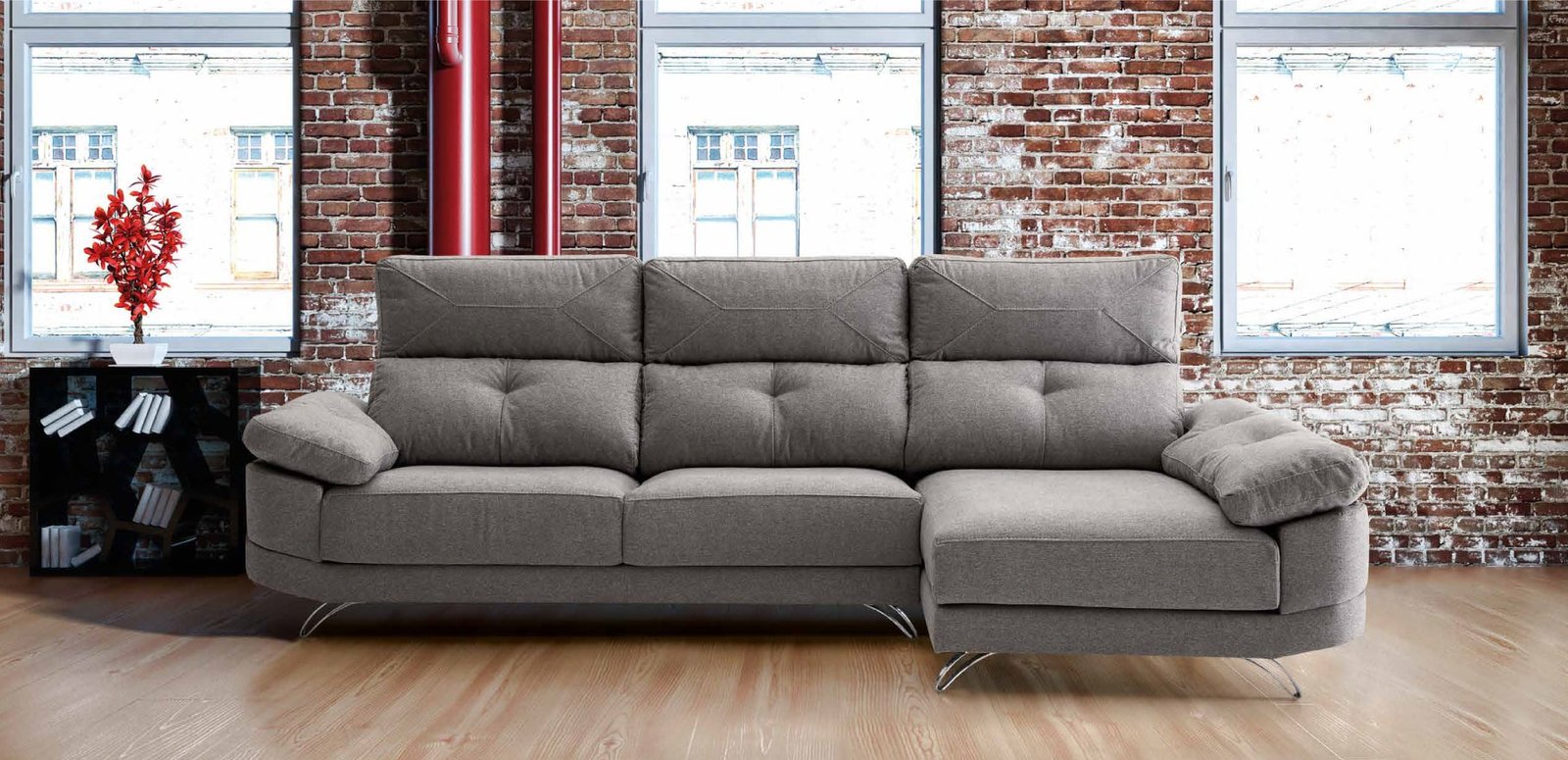 Cheslong Lyra extraíble con pata