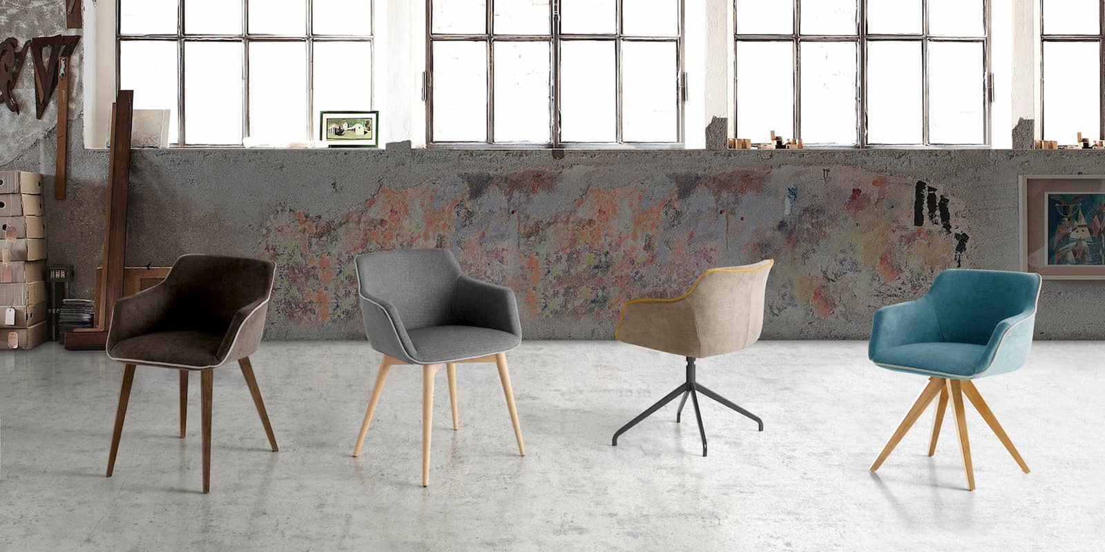 Silla moderna comedor Beatle