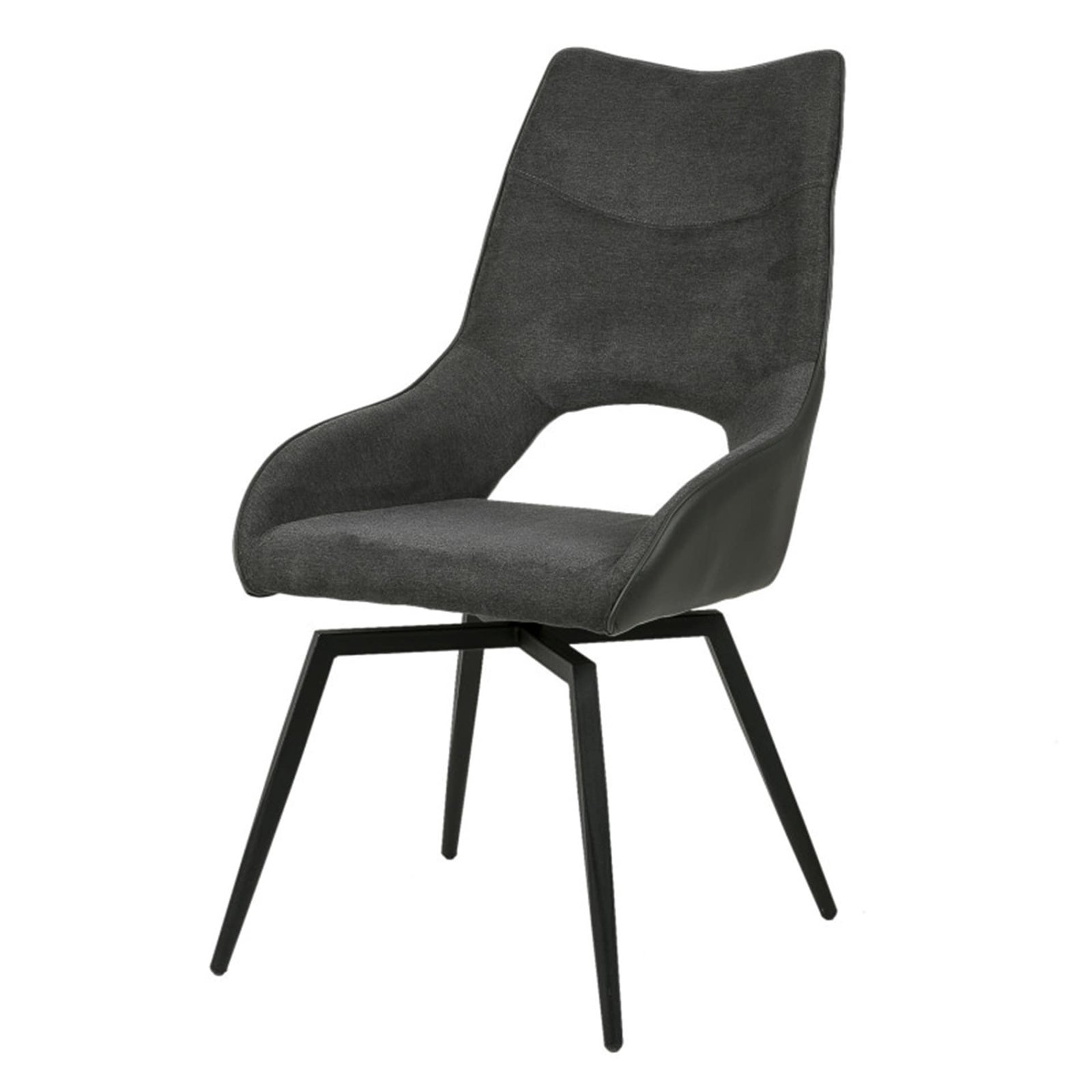 Silla comedor moderna Noa Gris Dark