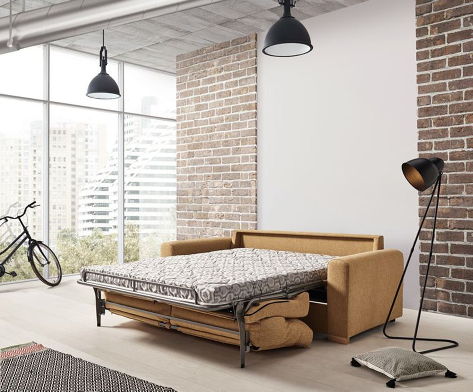 Sofa cama sistema italiano Gary