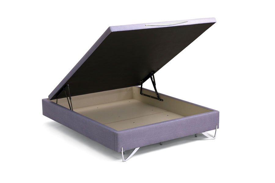 Canapé tapizado Carina abierto - Mobiliario y decoración Natalia Moreno