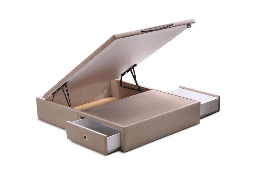 Canapé tapizado Samantha abierto - Mobiliario y decoración Natalia Moreno