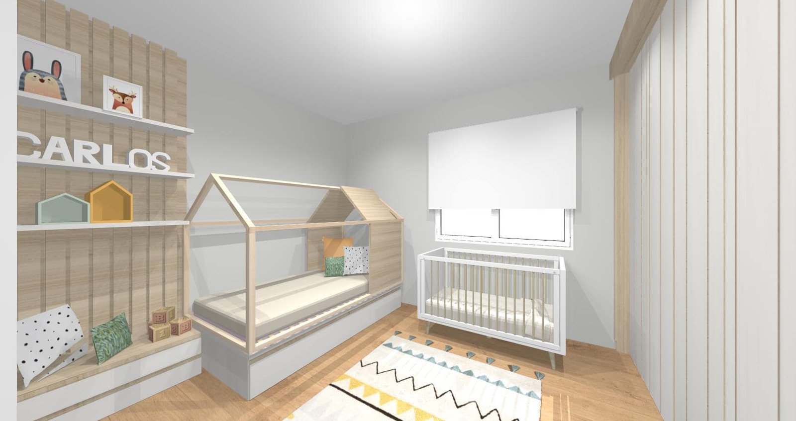 Diseño 3D Dormitorio Juvenil -Mobiliario y decoración Natalia Moreno Diseño 3D Dormitorio Juvenil -Mobiliario y decoración Natalia Moreno