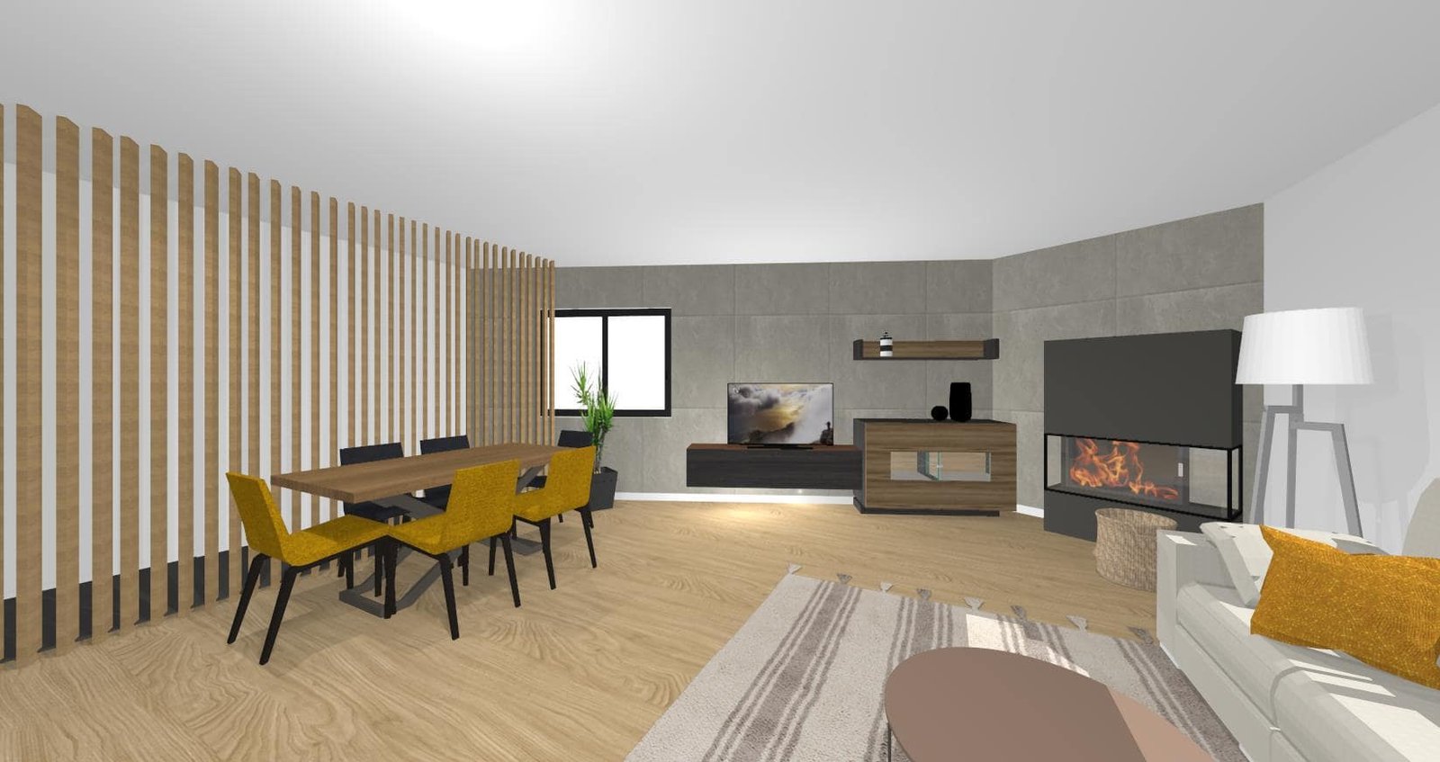 Diseño 3D Salón- Mobiliario y decoración Natalia Moreno Diseño 3D Salón- Mobiliario y decoración Natalia Moreno