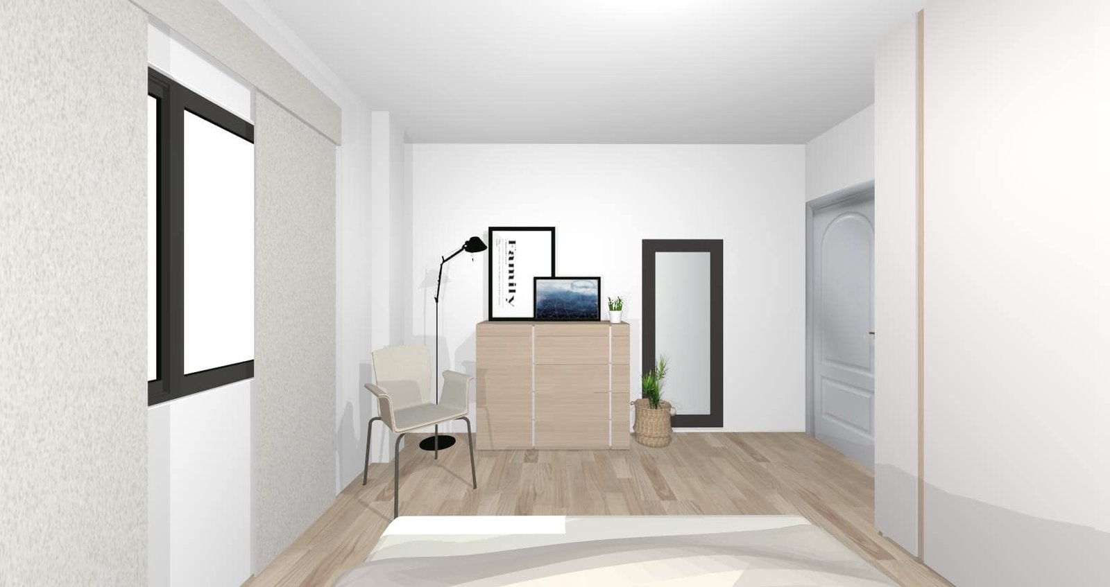 Diseño 3D dormitorio- Mobiliario y decoración Natalia Moreno Diseño 3D dormitorio- Mobiliario y decoración Natalia Moreno