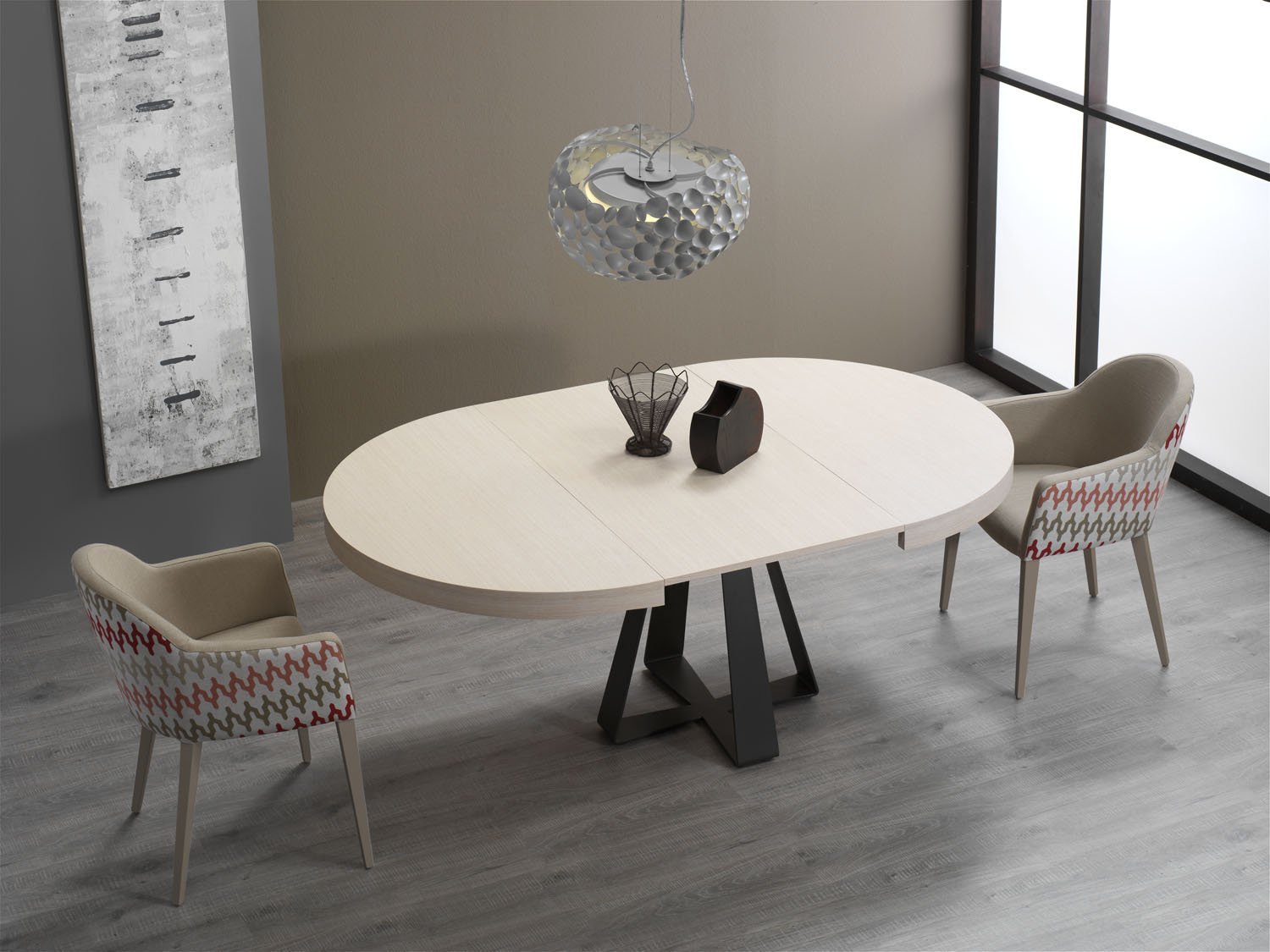 Mesa de Comedor 3553 - Mobiliario y decoración Natalia Moreno