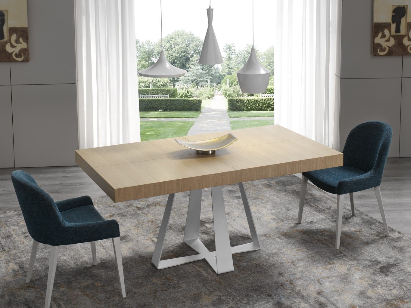 Mesa de Comedor CROSS 4 - Mobiliario y decoración Natalia Moreno