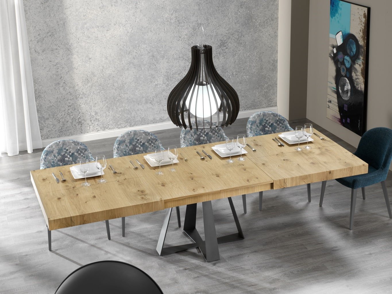 Mesa de Comedor CROSS 7 - Mobiliario y decoración Natalia Moreno