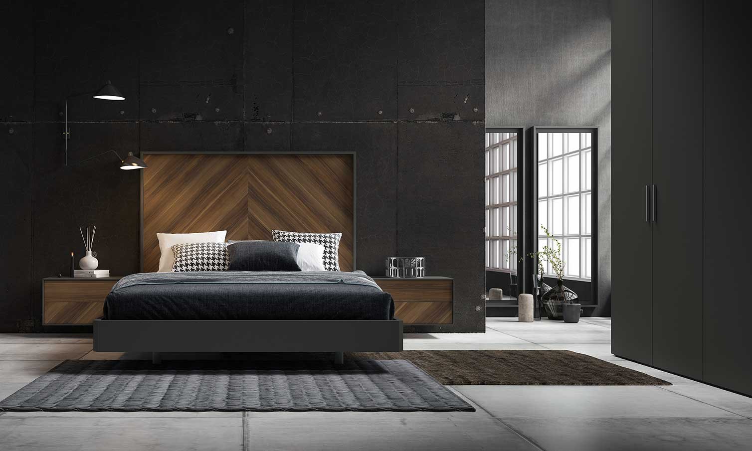 Dormitorio matrimonio moderno