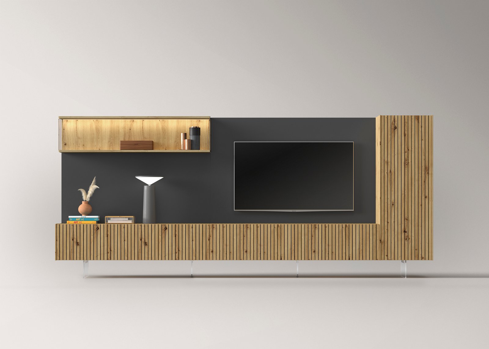 Composición comedor moderno