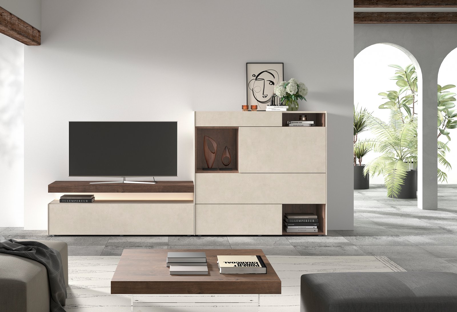 Comedor moderno lacado