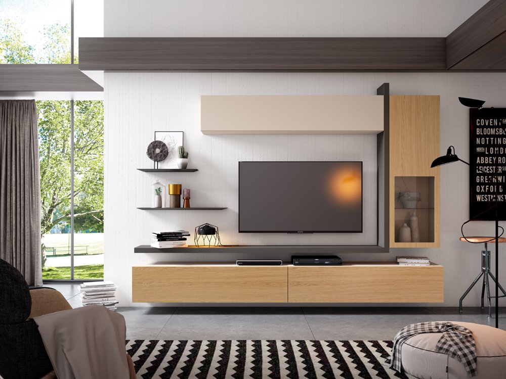 Composición comedor moderno