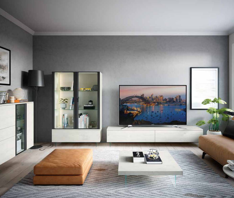 Comedor moderno blanco