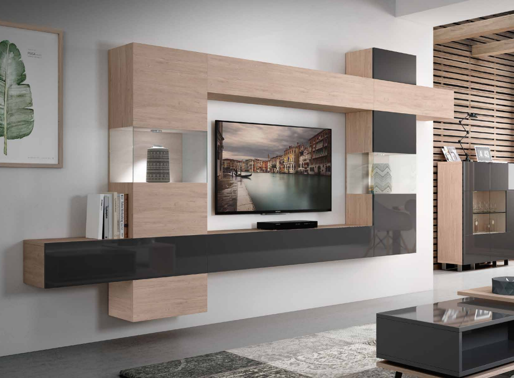 Comedor moderno modular colgado