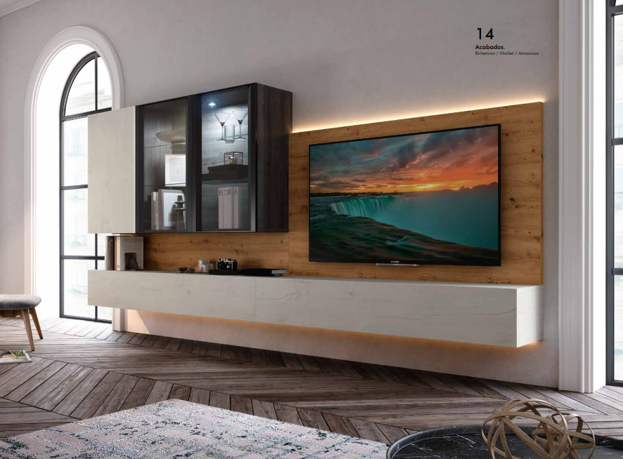 Comedor moderno colgado