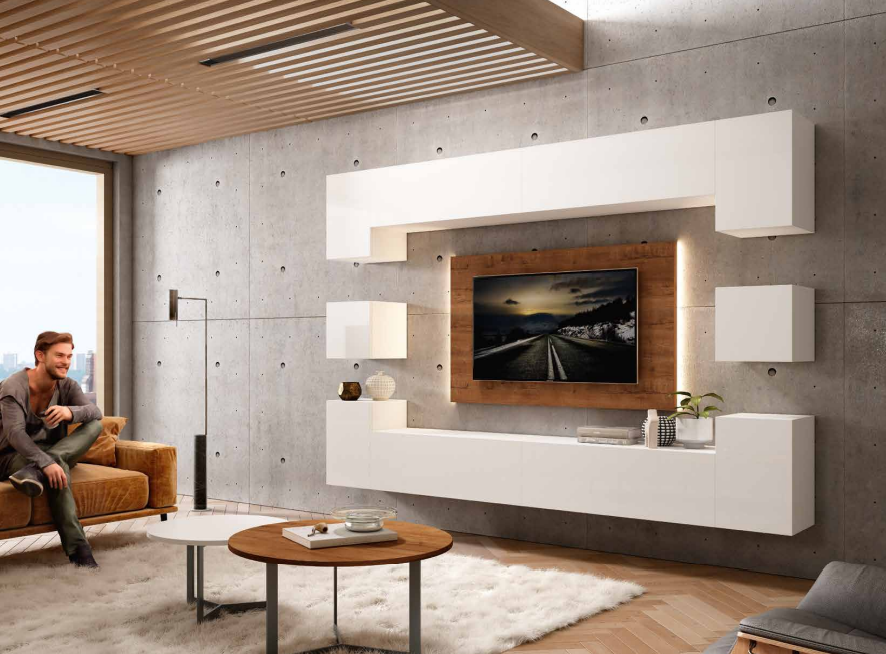 Comedor modular colgado