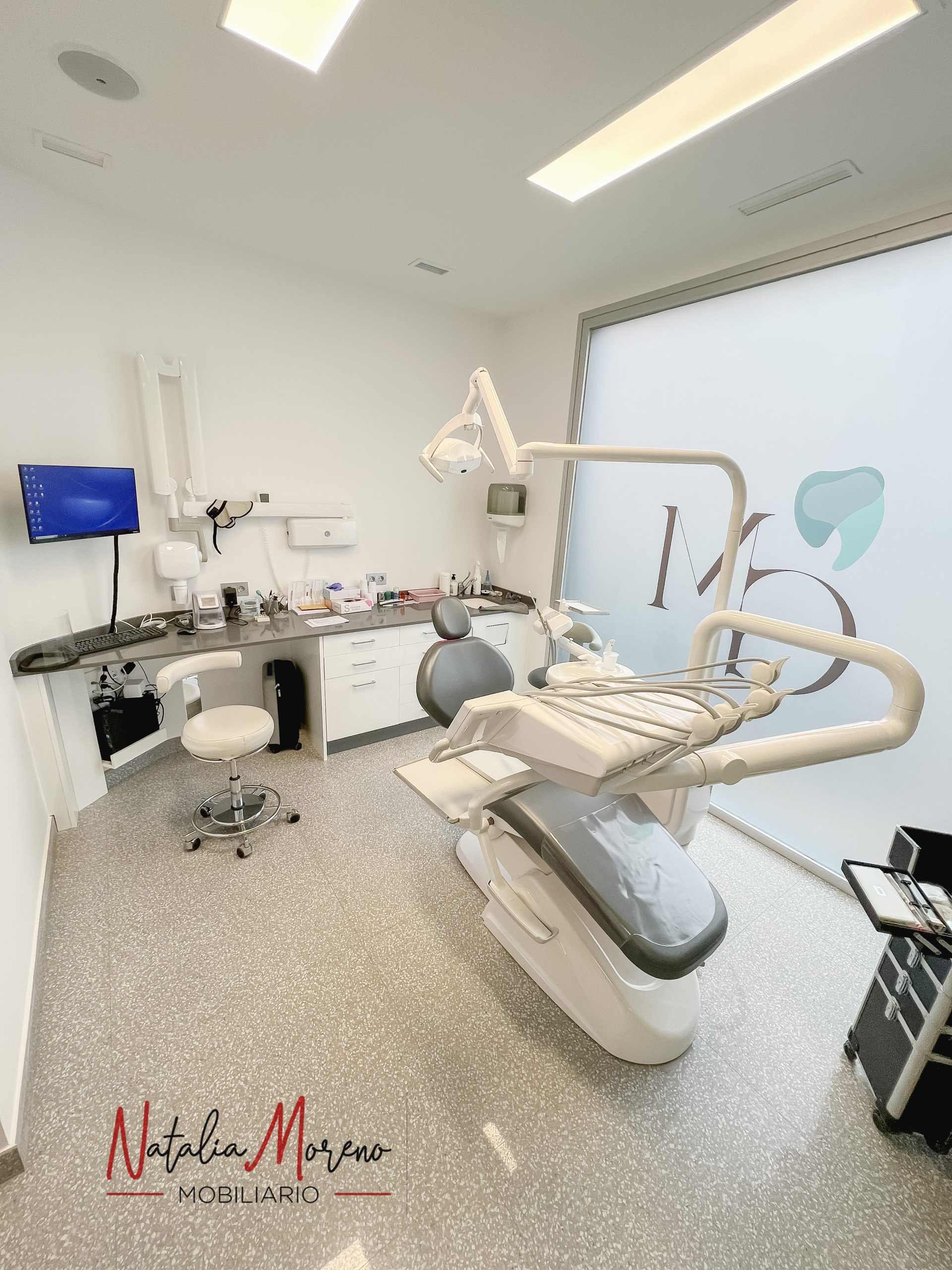 Sala de trabajo clínica dental