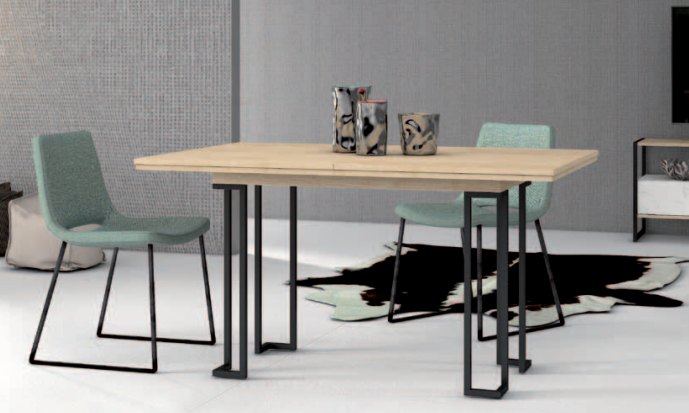 Mesa comedor pata metálica