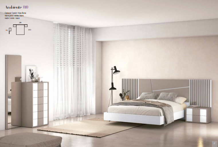 Dormitorio matrimonio tendencia