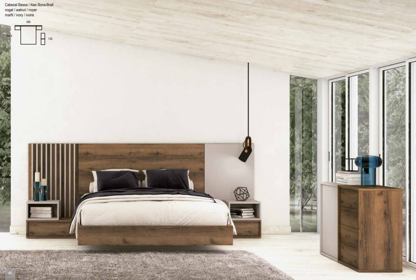 Dormitorio matrimonio moderno