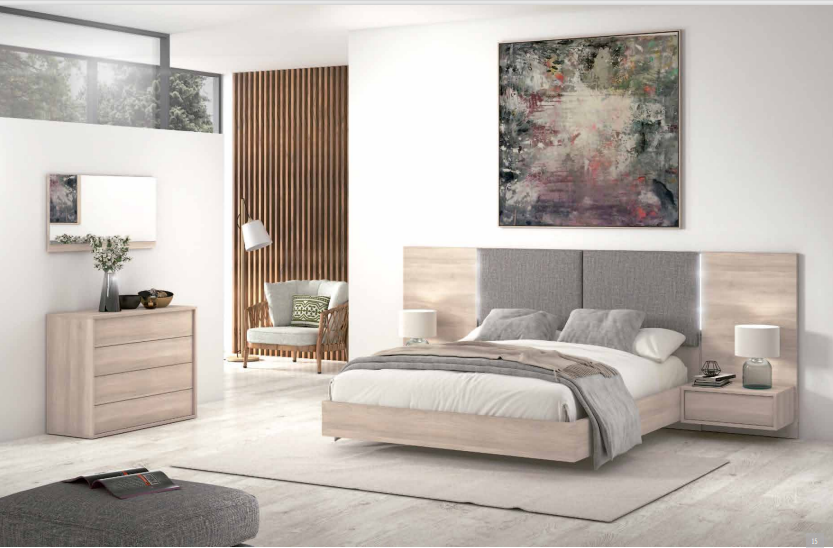 Dormitorio matrimonio moderno