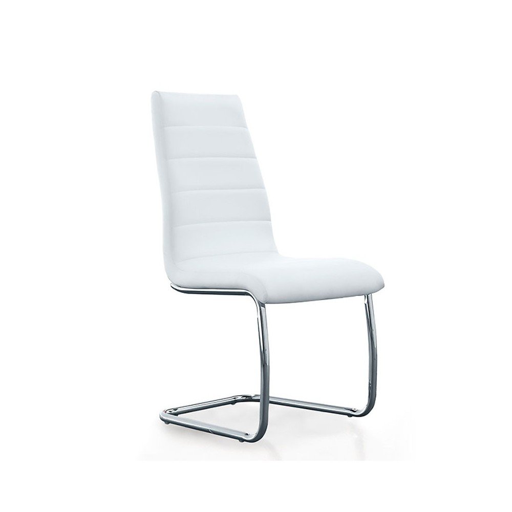 Silla Anna patin blanca