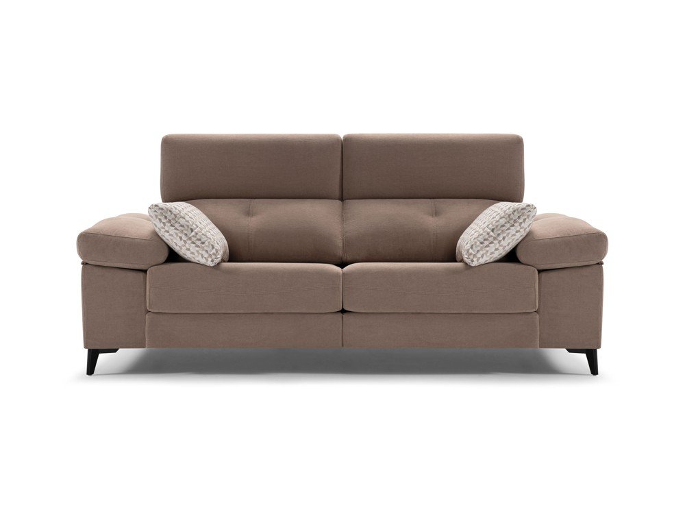 Sofá extraíble 3 plazas de 2 asientos con pata